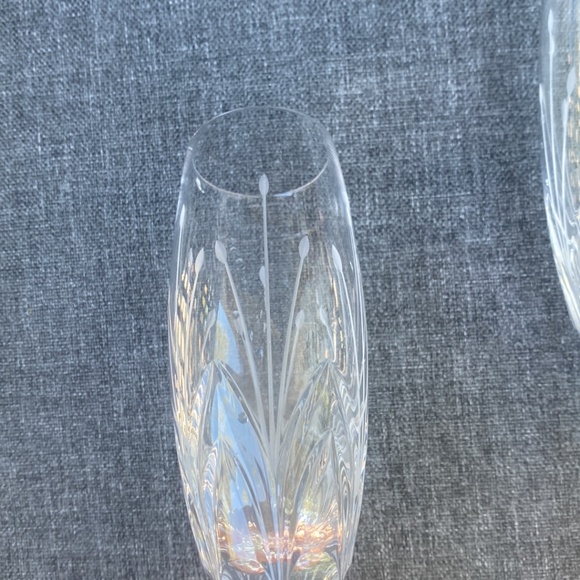 VIntage Noritake Moondust Pattern Champagne Goblets, set of 2 - Picture 4 of 5